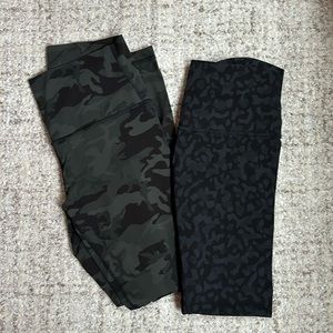 2 Pack Lululemon Align Leggings Size 6